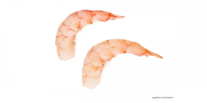 Gambas décortiquée